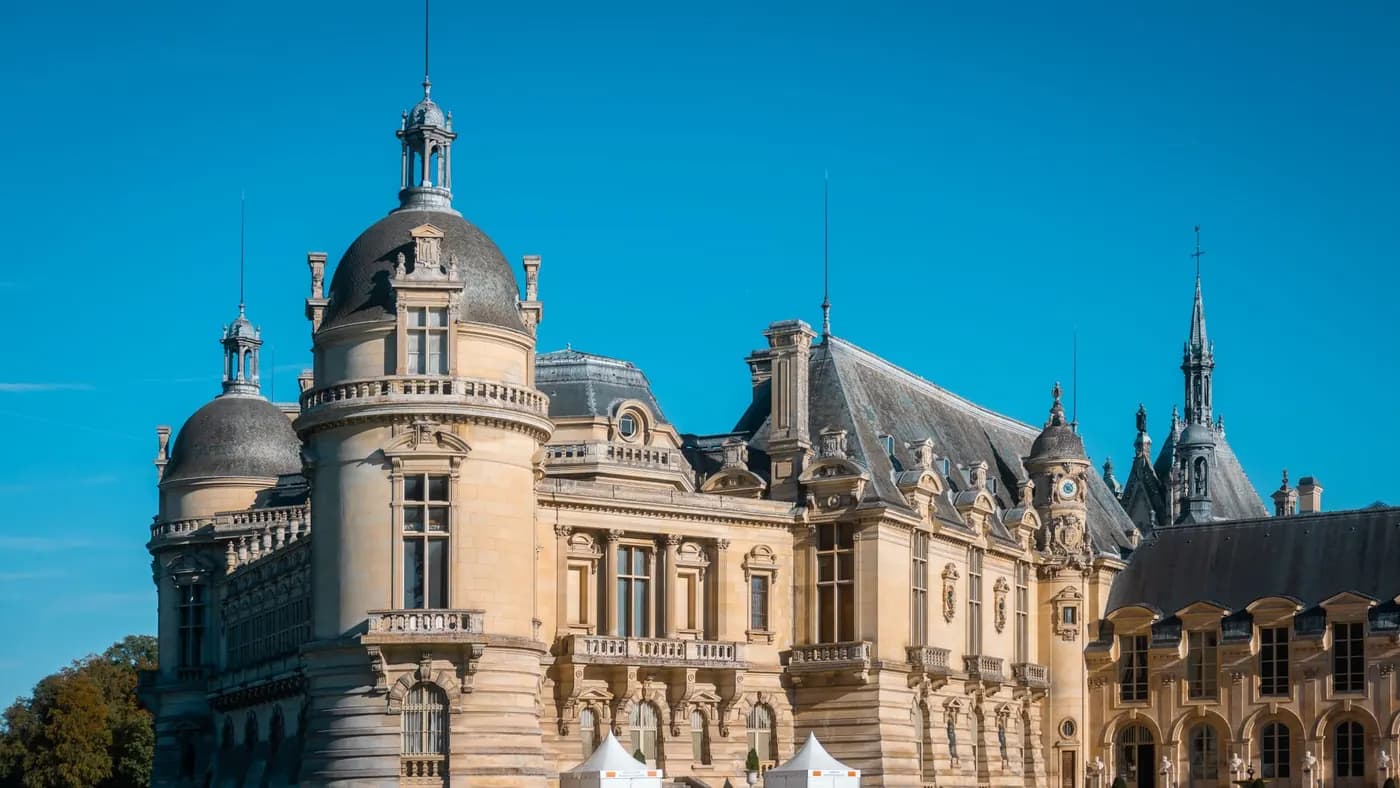 Gala dinner at Chantilly