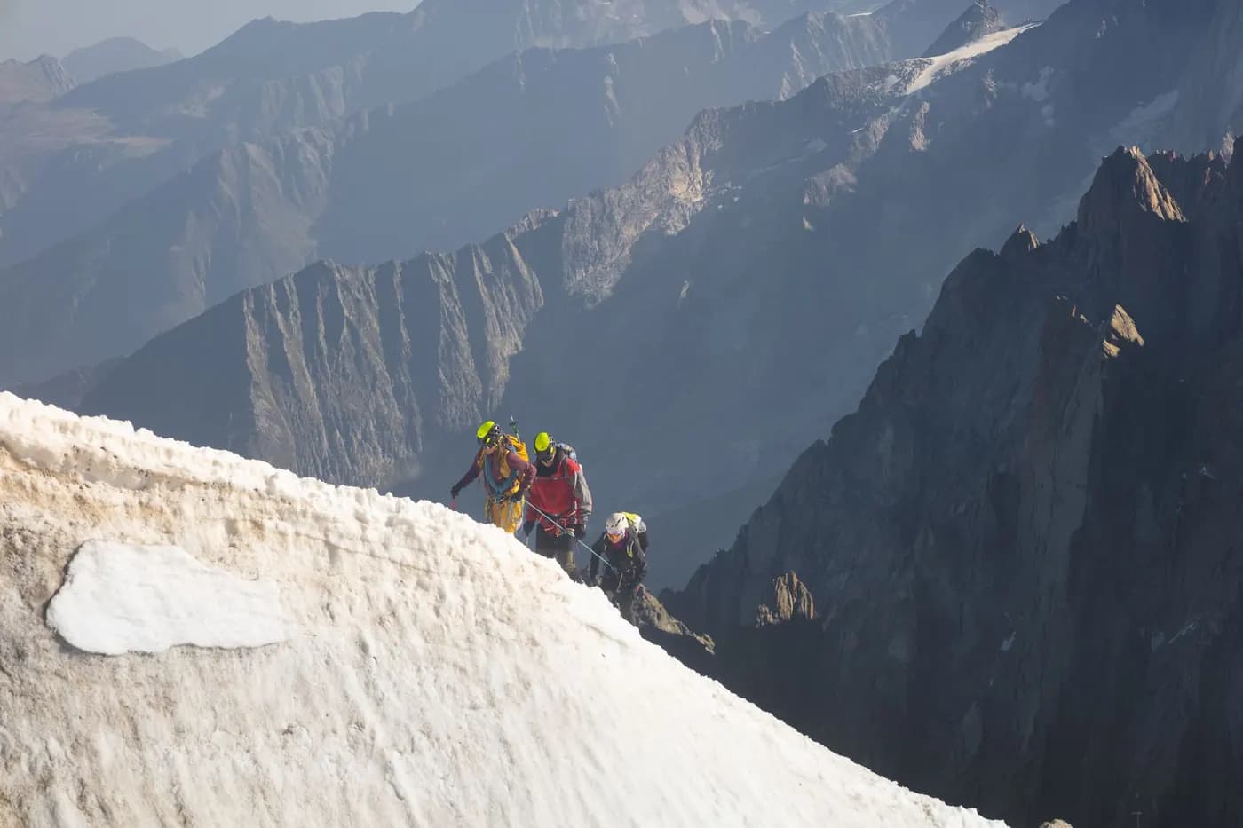Guided hiking in the Mont-Blanc massif