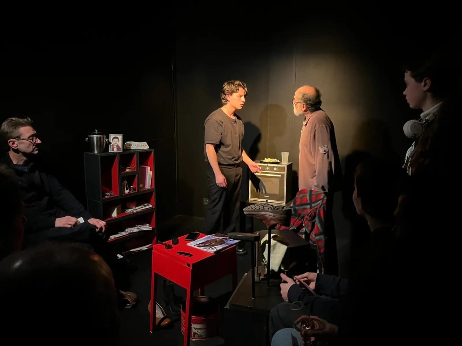 Three-play theatre evening in Paris 11th