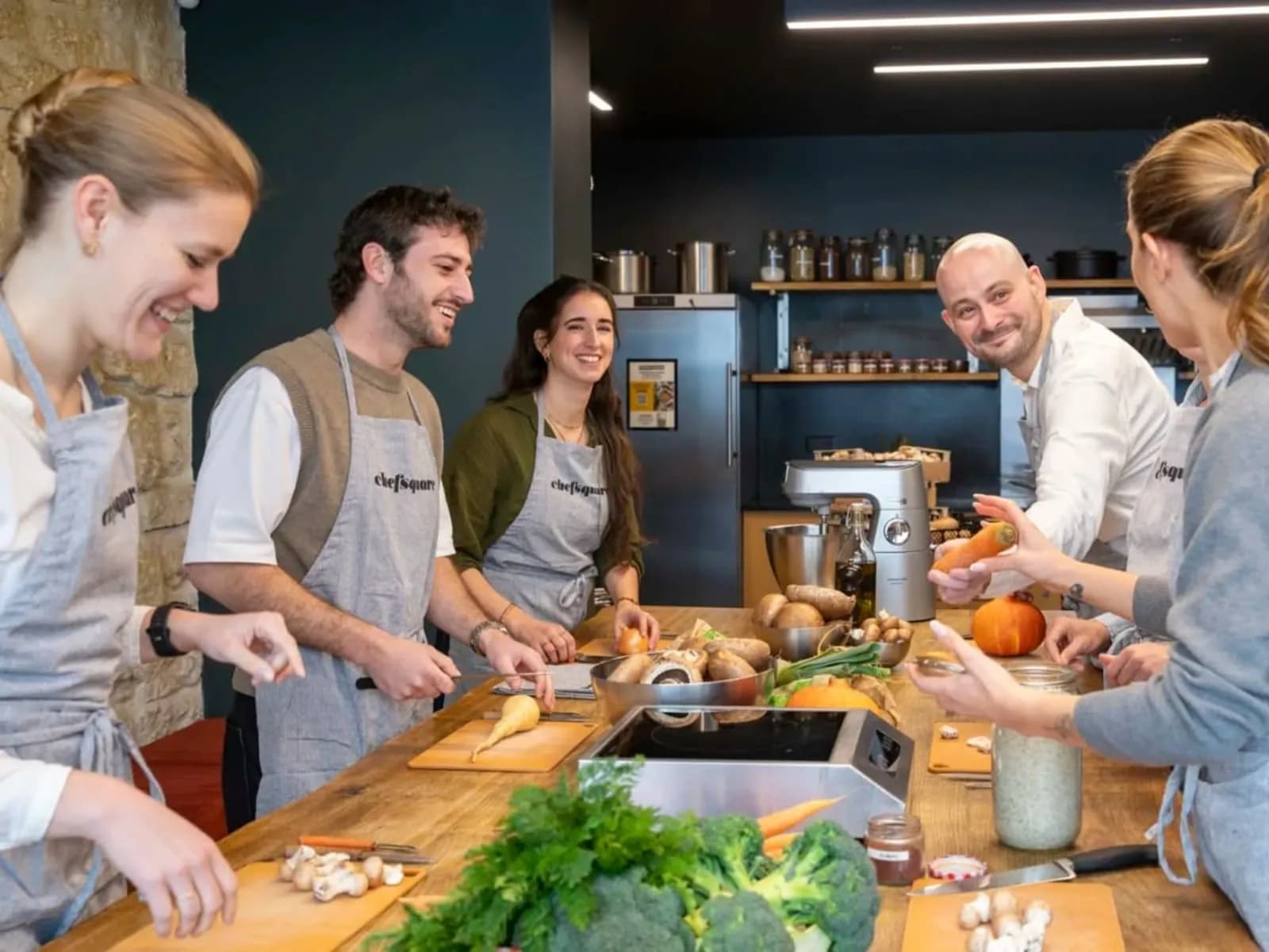 Solidarity cooking workshop, zero waste, Paris 11th