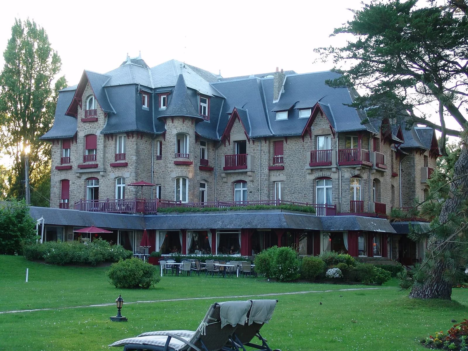 Façade of Le Castel Marie-Louise, La Baule