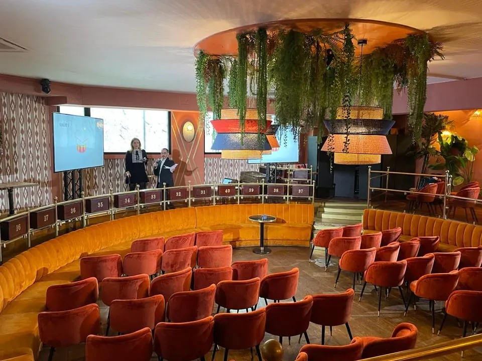 Cabaret, group dining and private event venue in Paris 9e, Paris – ambience