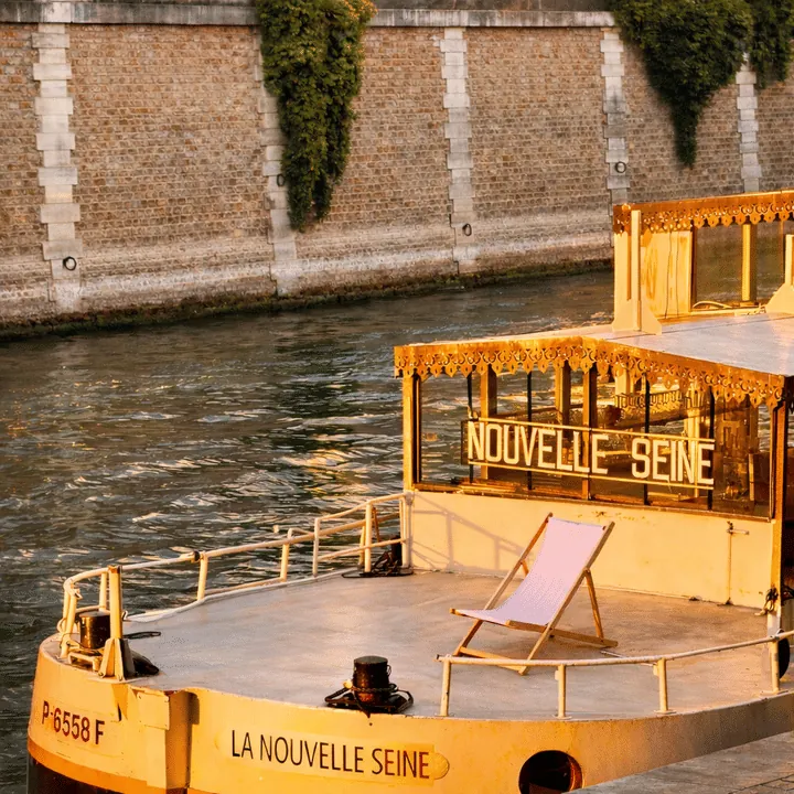 La Nouvelle Seine, group dining and private event venue in Paris 5e, Paris – reception setup