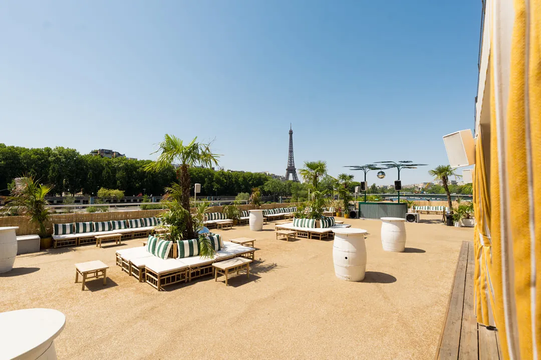 Rooftop Mademoiselle Mouche, group dining and private event venue in Paris 8e, Paris – interior view