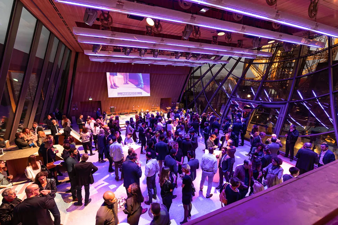 Salle Gustave Eiffel, group dining and private event venue in Paris 7e, Paris – reception setup