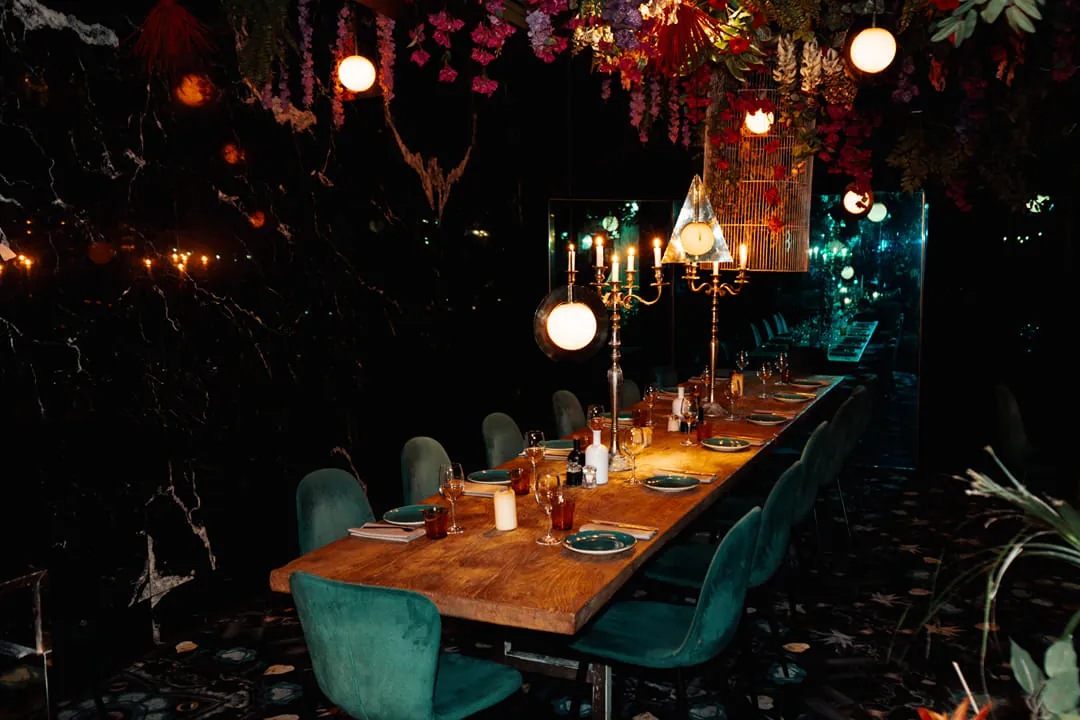 Verde Paris, group dining and private event venue in Paris 8e, Paris – reception setup