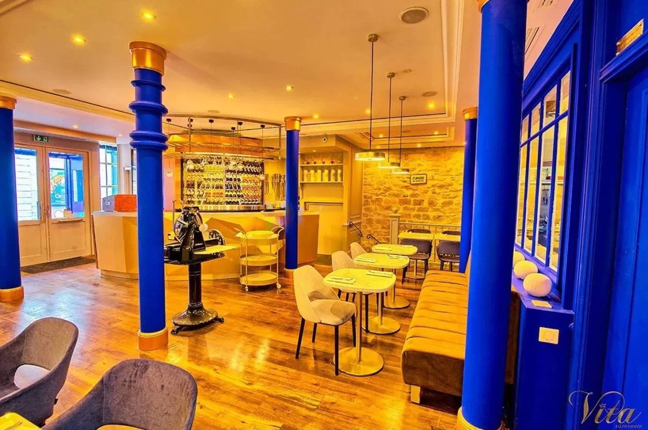 Vita Ristorante: interior and atmosphere, Paris 6e